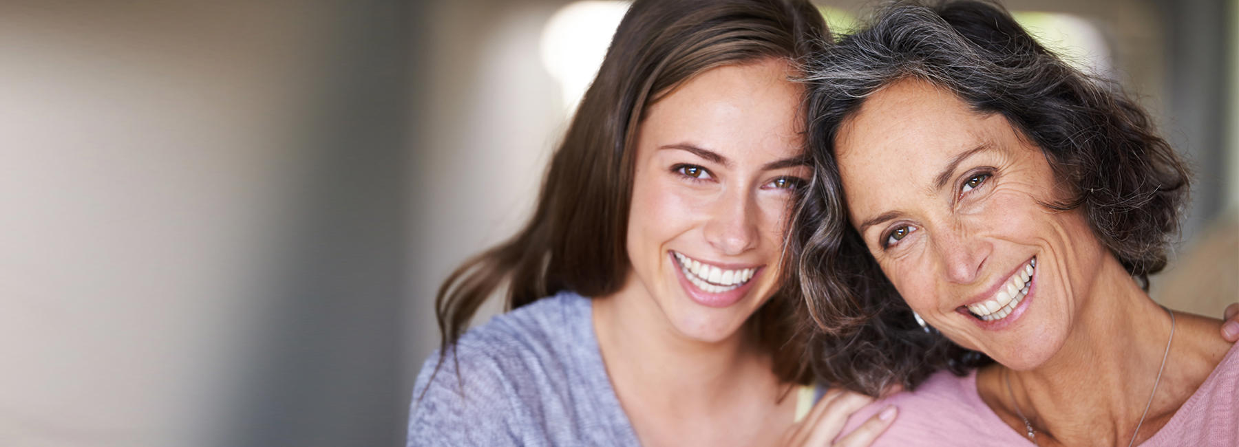 Women's Health by Eurofins Clinical Diagnostics Banner image of a mother and daughter smiling