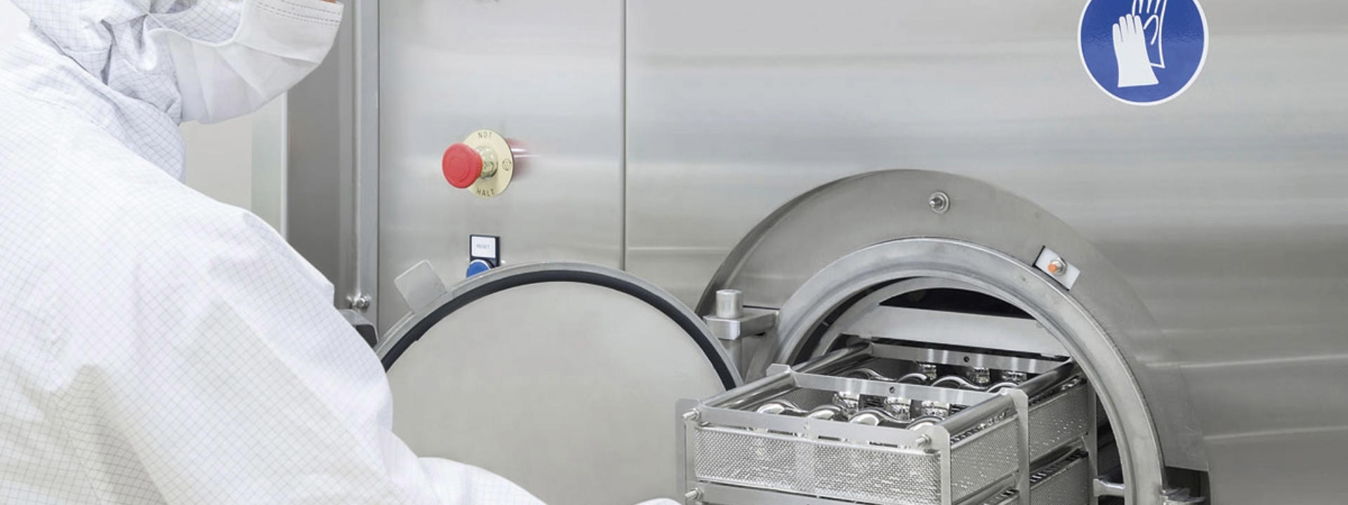 Medical devices undergoing validated cleaning in ISO Class 7 and 8 cleanrooms