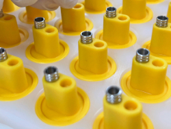 Cleanroom assembly of medical device components in a sterile environment